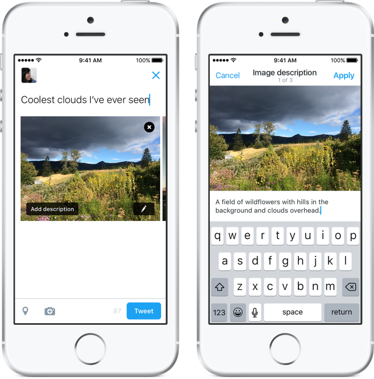 Twitter makes its service more accessible to the visually impaired