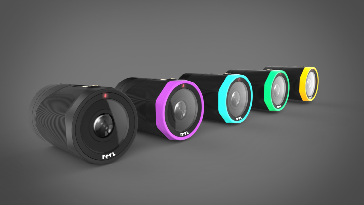 The REVL Arc is a 4K smart action camera with a built-in gimbal