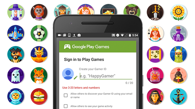 Google Decouples Play Games From Google+, Lets Gamers Choose Their Own Names And Avatars