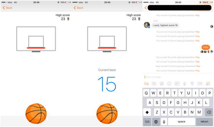 Facebook sneaked a seriously addictive basketball game into Messenger