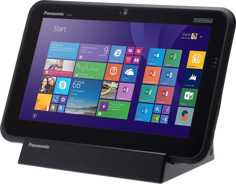 Panasonic launches Toughpad FZ-Q1 Windows ruggedized tablet starting at $1,000