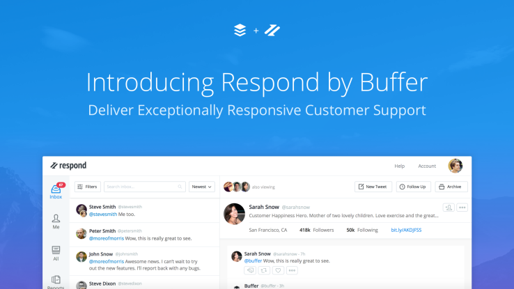 Buffer Adds Twitter-Based Customer Service Tools