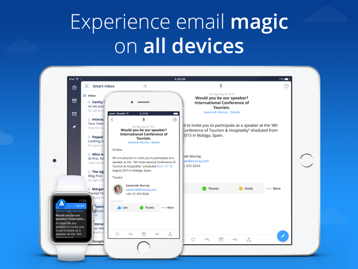 Spark, The Mailbox Alternative, Lands On The iPad