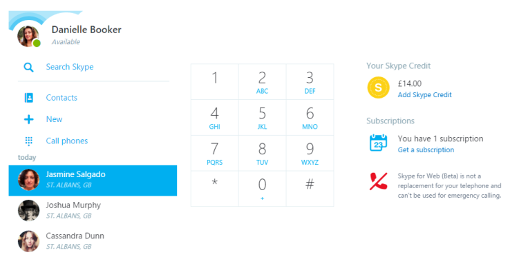 Skype for Web upgraded, now supports dialing mobile phones, landlines and more