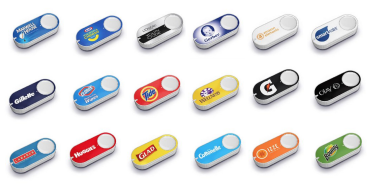 Amazon expands Dash Button line-up, top sellers to date include Tide, Bounty, Cottonelle