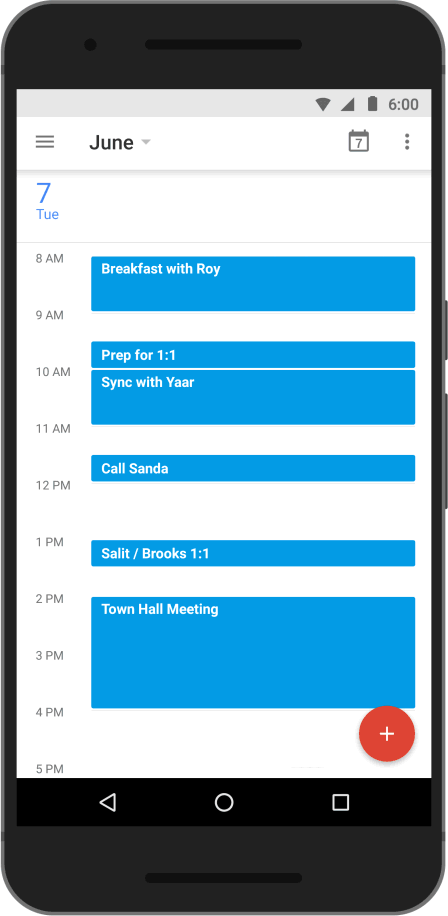 Google Calendar for Android makes scheduling meetings on the go easier