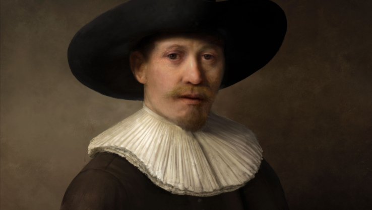 Tech imitates art in a 3D printed fake Rembrandt based on the old master’s style