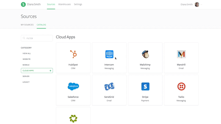 Segment helps businesses integrate third-party sources into their data pipelines