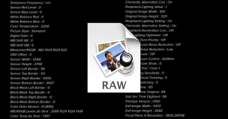 Adobe Discards Valuable Metadata When Processing RAW Files