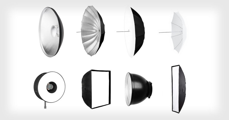 This is What Different Light Modifiers Do for Studio Portraits