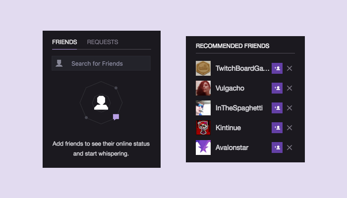 Twitch’s new social networking feature, ‘Friends,’ goes live