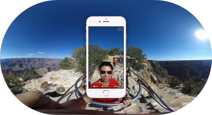 Facebook unlocks tilt-viewing of your panoramas with “360 Photos”