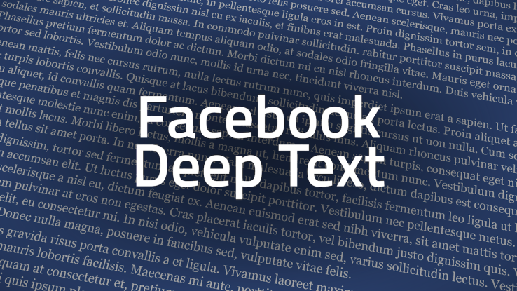 Facebook’s new DeepText AI categorizes everything you write