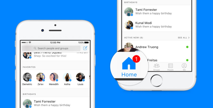 Facebook rolls out a new look for Messenger