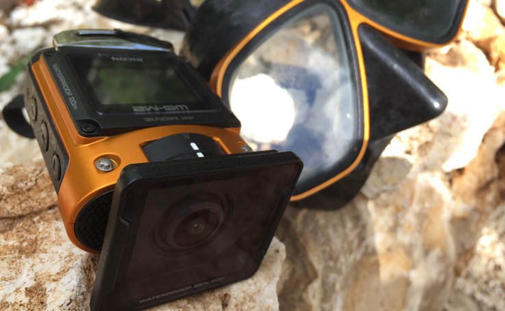 Hands-on with Ricoh’s new waterproof action cam, WG-M2