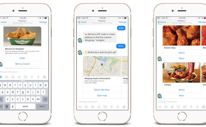 Conversable chatbot will offer allergy info along with a side of Wingstop wings