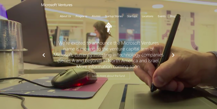 Microsoft confirms Microsoft Ventures VC arm, renames old one ‘Microsoft Accelerator’