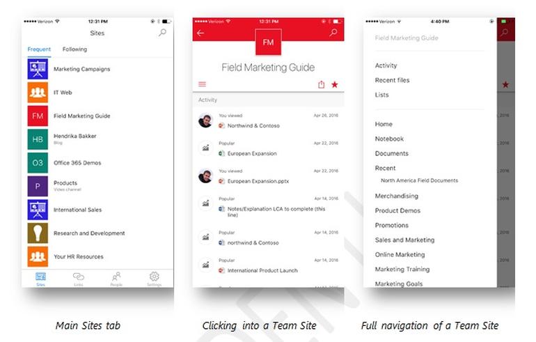 Microsoft delivers promised SharePoint mobile app for iOS