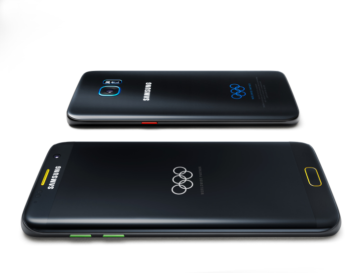 Samsung created a special Rio Olympics version of its Galaxy S7 Edge