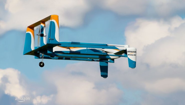 Amazon partners with U.K. government to test its drones