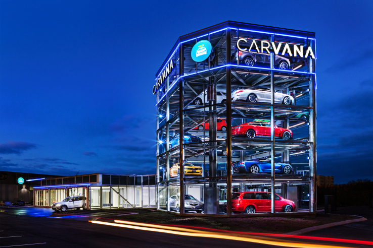 Carvana raises a $160M Series C to expand its online dealership and car vending machines nationwide