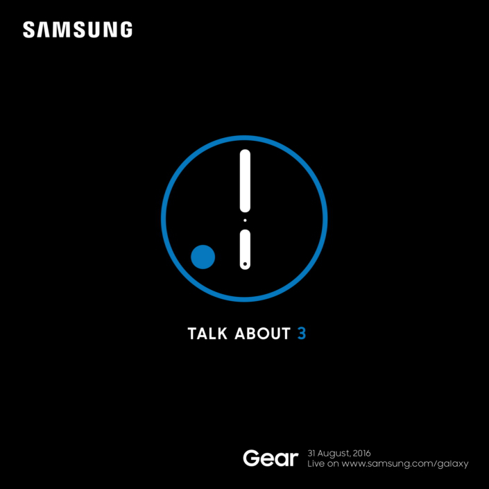 Samsung will launch the Gear S3, its newest smartwatch, on August 31