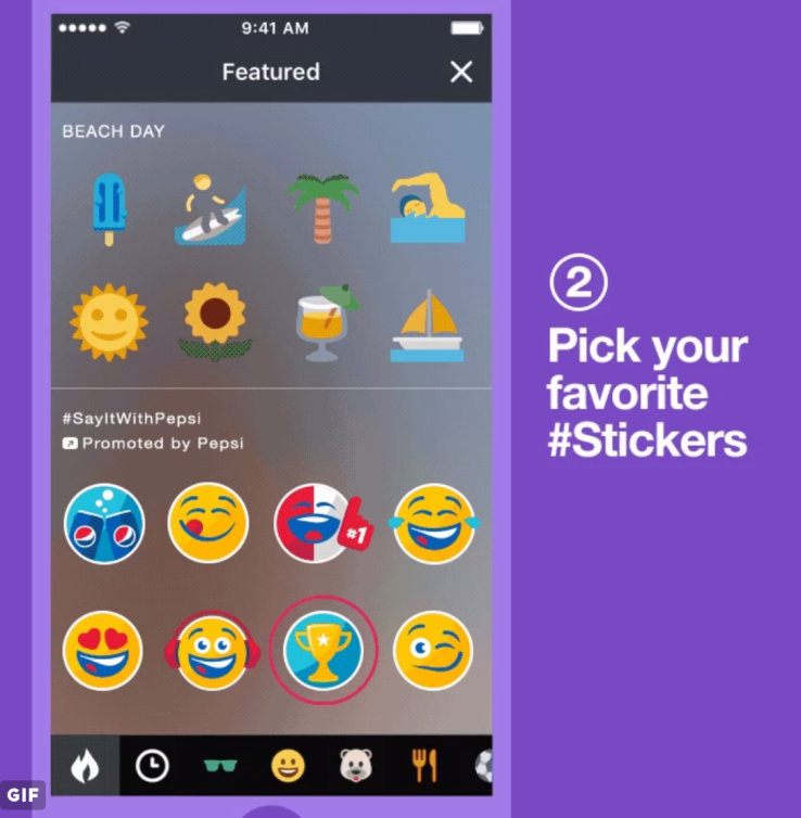 Twitter introduces ‘promoted stickers’ for brands, with Pepsi as first partner