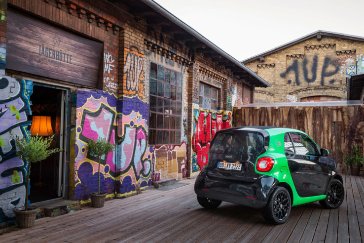 Smart’s entire car lineup will have an electric drive option in 2017