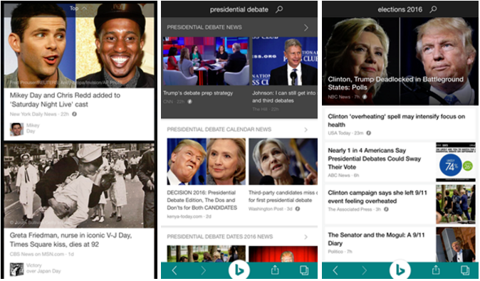 Microsoft’s Bing mobile apps get support for Google’s AMP