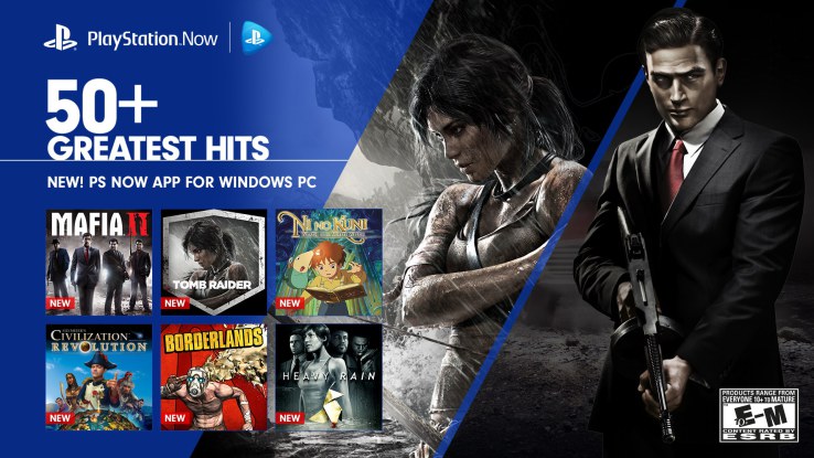 PlayStation Now streaming service available today on Windows PCs