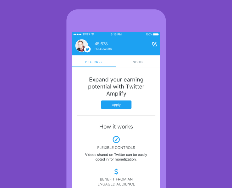 Twitter targets individual creators for its Amplify ad program
