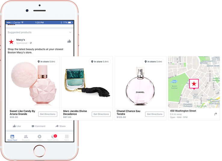 Facebook makes its dynamic ads more friendly to brick-and-mortar retailers