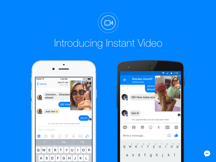 Facebook clones Snapchat once again with new ‘instant video’ feature for Messenger