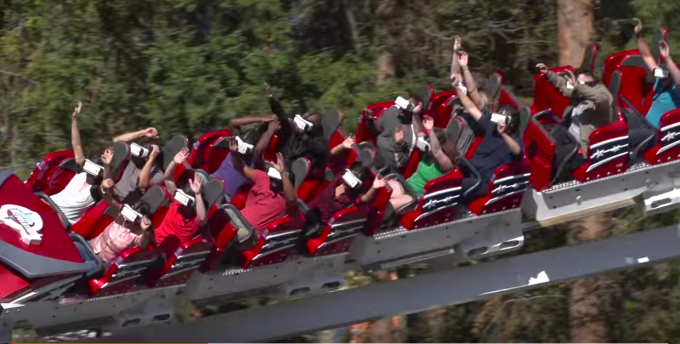 Old timey roller coasters and new timey virtual reality