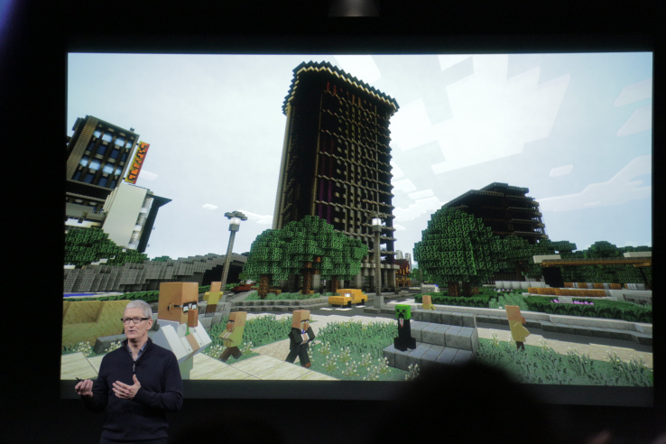 Minecraft comes to Apple TV