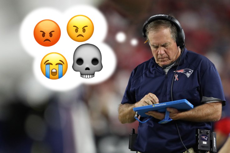 Bill Belichick is done using the NFL’s Microsoft Surface tablet he hates so much