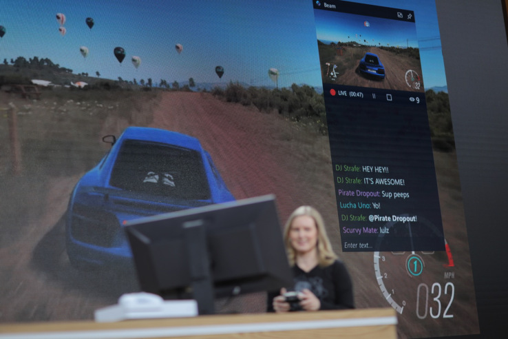 Gaming features in Windows 10 Creator’s Update include native Beam streaming