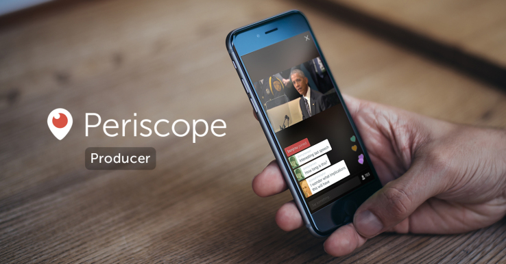 Periscope Producer lets you stream to Twitter from pro cameras, apps, VR