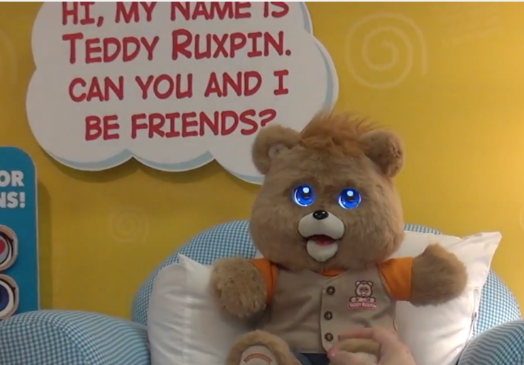 Teddy Ruxpin returns with eyes that can rend the bonds of space and time