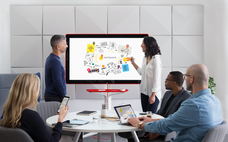 Google’s Jamboard will cost $5,000, plus an annual management fee