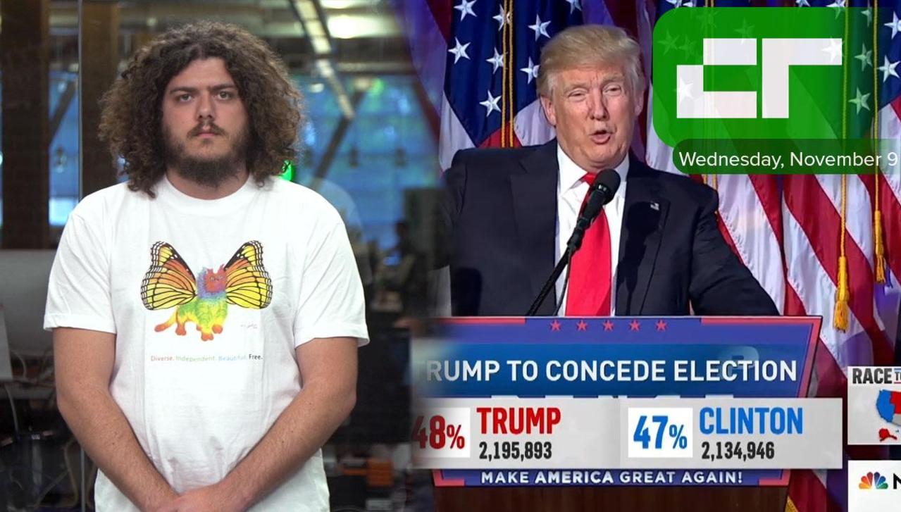 Crunch Report | Donald Trump Is 45th President of U.S.