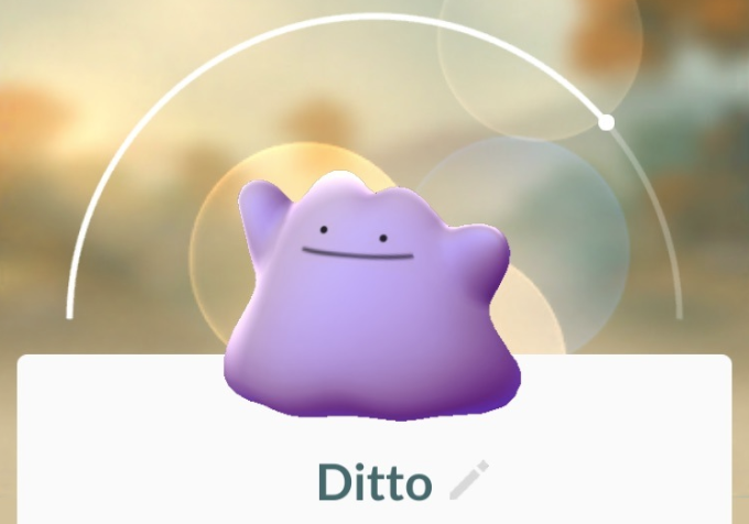 Ditto is now in Pokémon GO