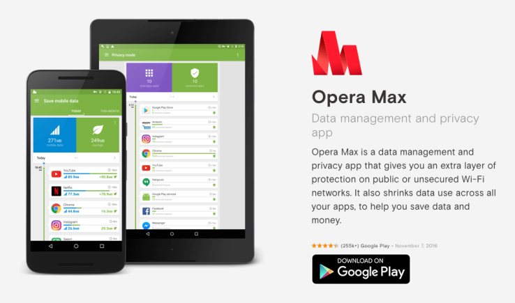 Opera Max update adds privacy tools but annoys some users