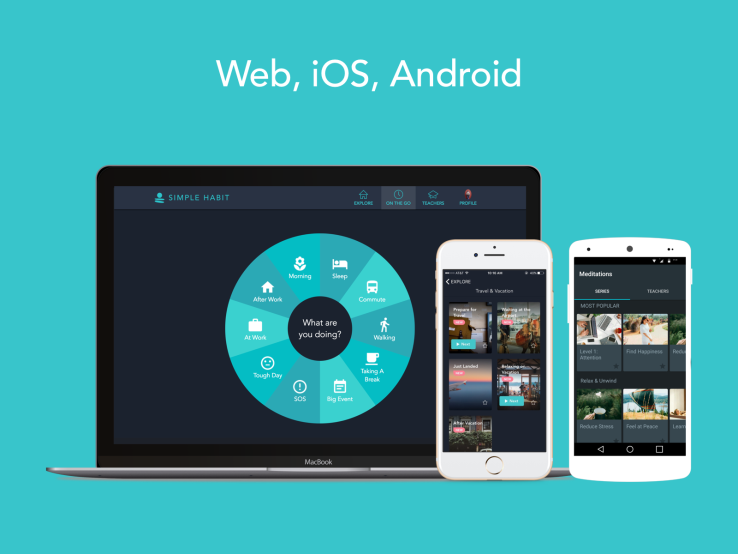 Meditation startup Simple Habit adds Android, web app