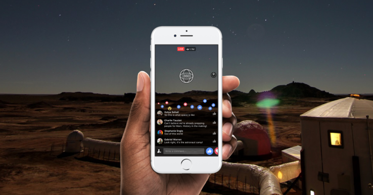 Facebook launches Live 360 video from NatGeo now, everyone next year