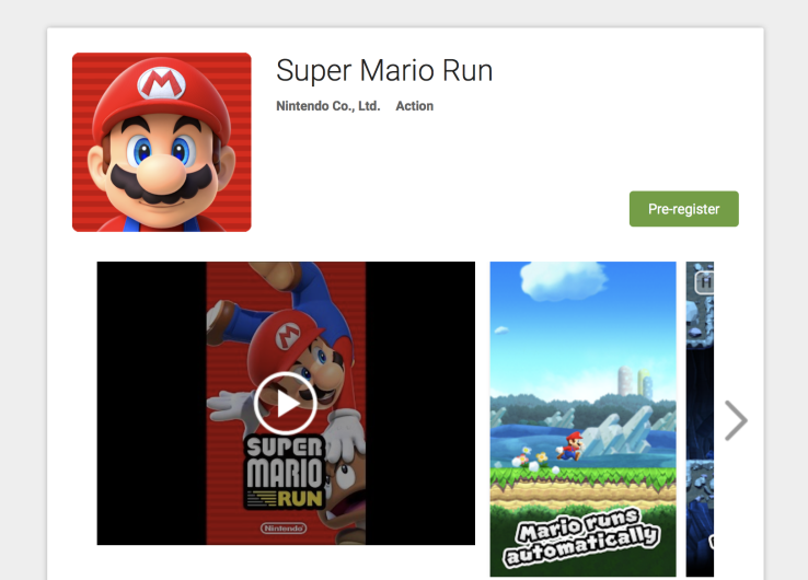 You can now register to find out when Super Mario Run hits Android