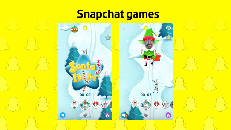 Now Snapchat has “Filter Games”