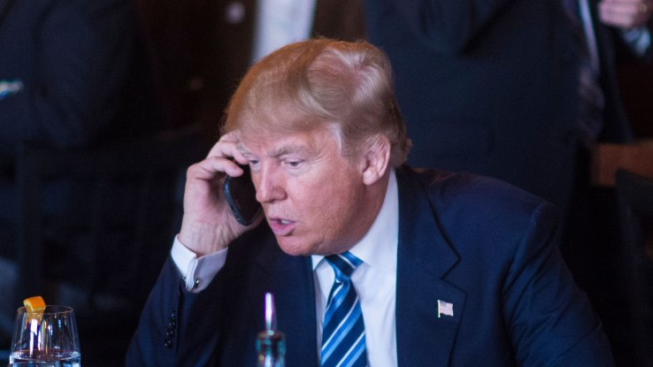 Trump ditched his Android phone and probably won’t give you his new number