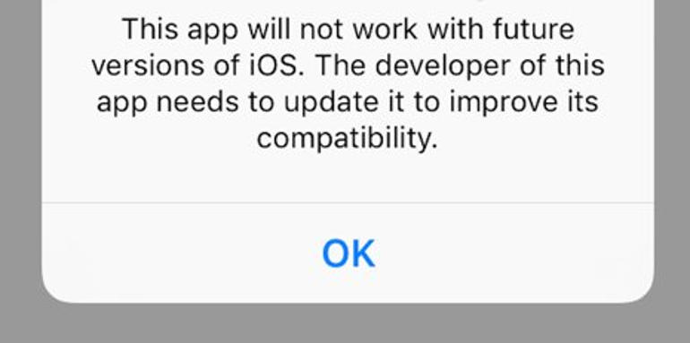 Apple's iOS 10.3 beta warning: Does it signal end for 32-bit apps in iOS 11?