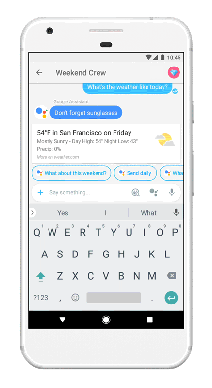 Google Allo gets improved GIF and emoji support, easier access to Google Assistant